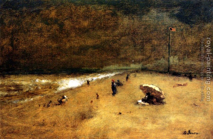 George Inness : Along the Jersey Shore